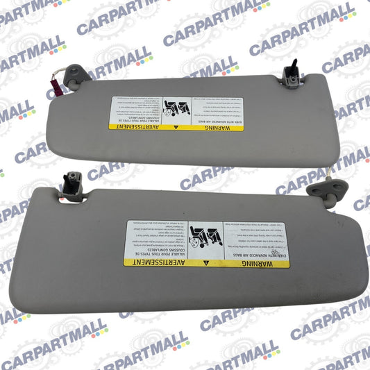 2009-2012 BMW 328i xDrive 07-11 335i Roof Sunvisor Sun Visor Shade Pair Set OEM