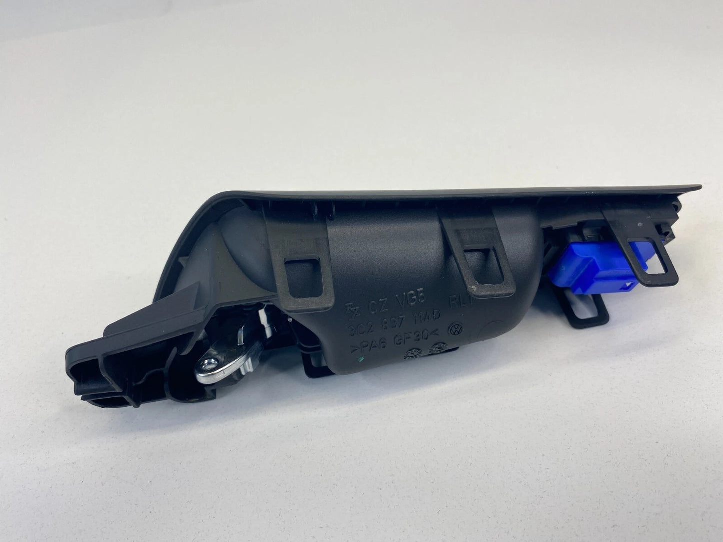 08-10 VOLKSWAGEN PASSAT FRONT RIGHT INNER DOOR HANDLE W/ LOCK SWITCH 3C2837114