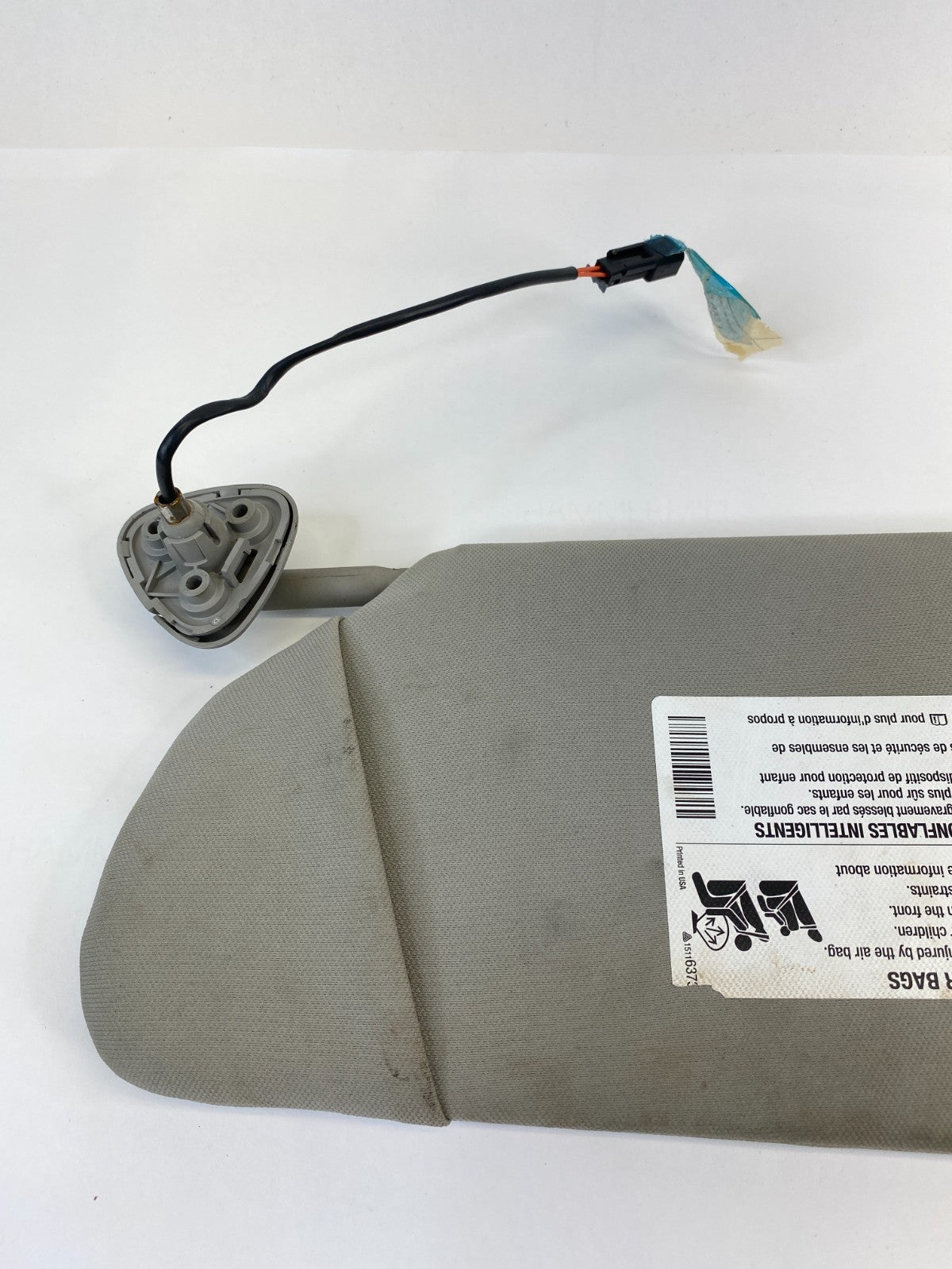 2006-2011 Buick Lucerne Passenger Sun Visor Right Sunvisor Mirror w Illumination