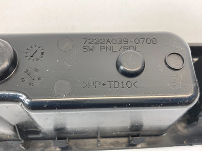 2007-2012 MITSUBISHI GALANT REAR LEFT WINDOW SWITCH BEZEL TRIM PANEL OEM