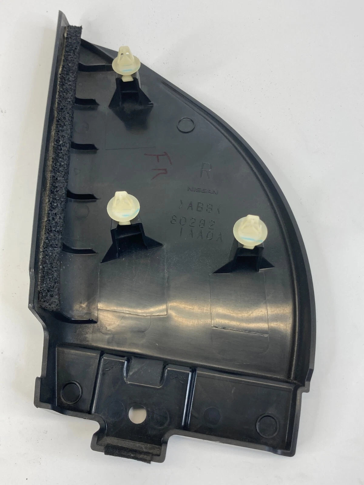 09-14 NISSAN MURANO FRONT RIGHT PASSENGER INNER DOOR MIRROR COVER 80292-1AA0A