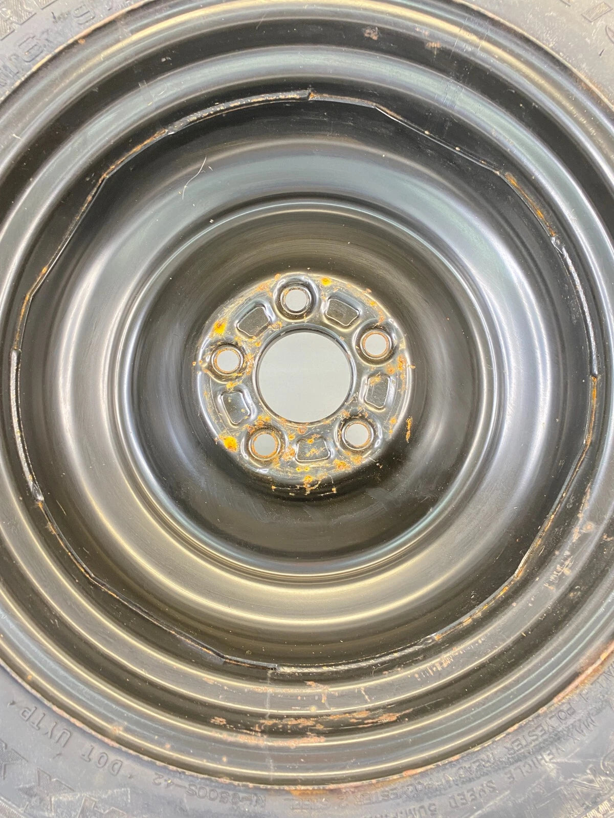 2012-2018 FORD FOCUS EMERGENCY SPARE TIRE WHEEL COMPACT DONUT T125/80/R16