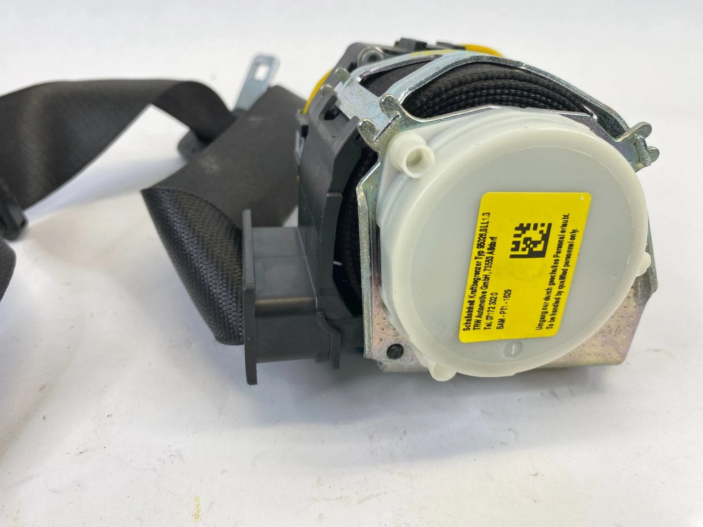 2011 2012 BMW 3 SERIES E90 E91 FRONT LEFT DRIVER SIDE SEAT BELT BLACK OEM