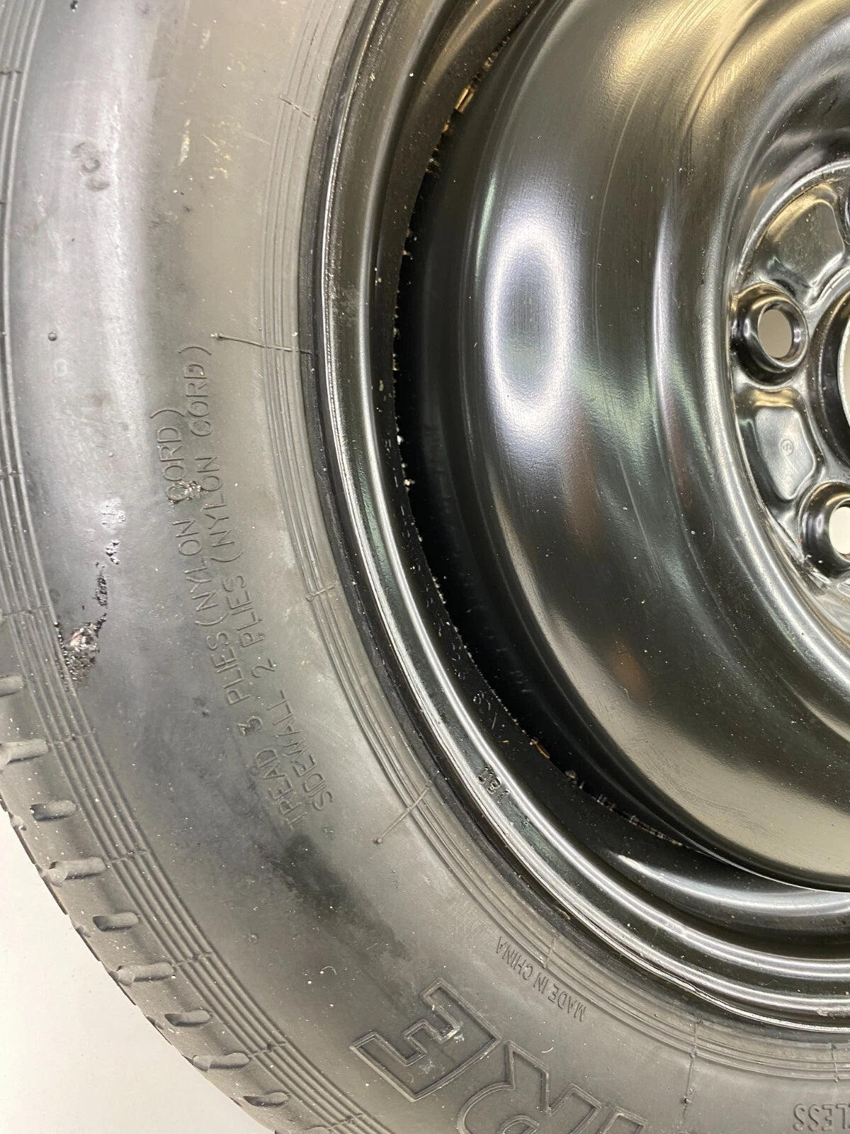 2013-2015 Acura ILX 2010-2015 Honda Civic Spare Tire Compat Donut T135/80D15 15"