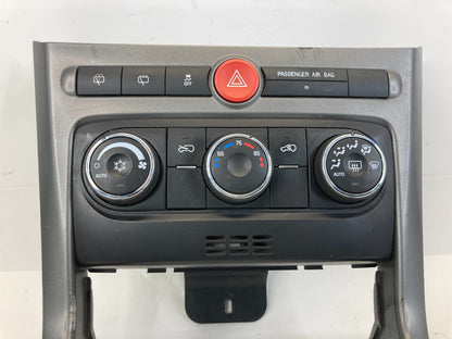 12-15 Chevy Captiva Sport HVAC Heater Temperature Climate Control w/ Bezel Trim
