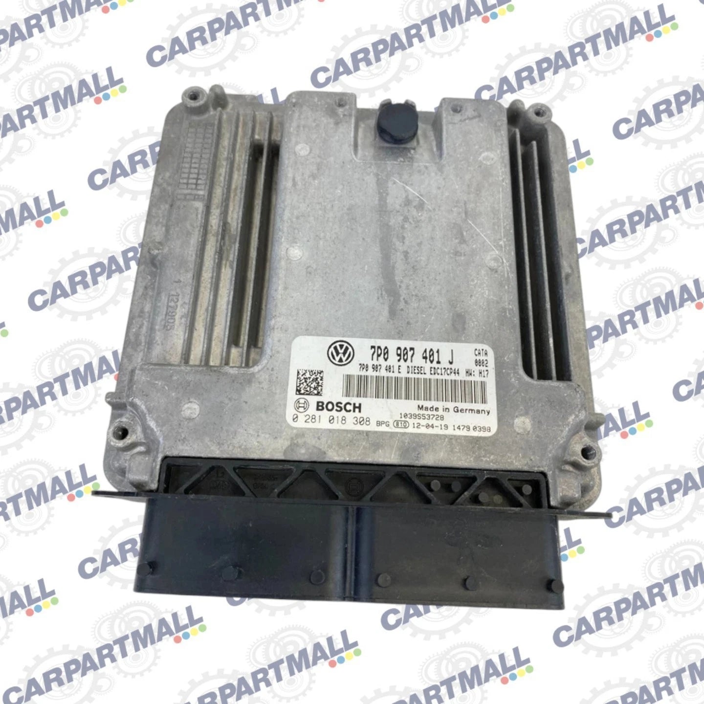 11 12 VW TOUAREG 3.0L ENGINE COMPUTER CONTROL MODULE ECM ECU PCM 7P0-907-401-J