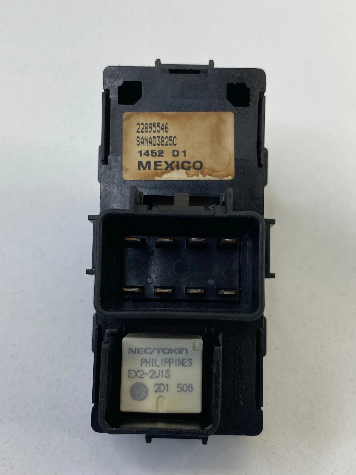 09-17 CHEVY TRAVERSE 07-11 HHR REAR LEFT DOOR WINDOW CONTROL SWITCH 22895546
