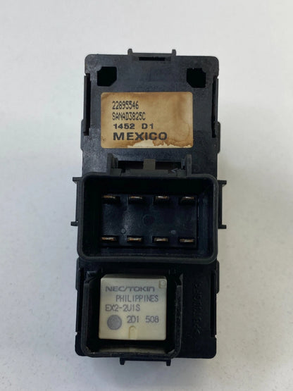 09-17 CHEVY TRAVERSE 07-11 HHR REAR LEFT DOOR WINDOW CONTROL SWITCH 22895546