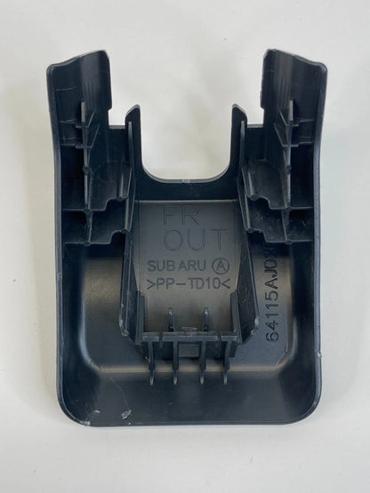 10-14 SUBARU LEGACY FRONT RIGHT SIDE SEAT OUTER TRACK RAIL END COVER 64115-AJ020