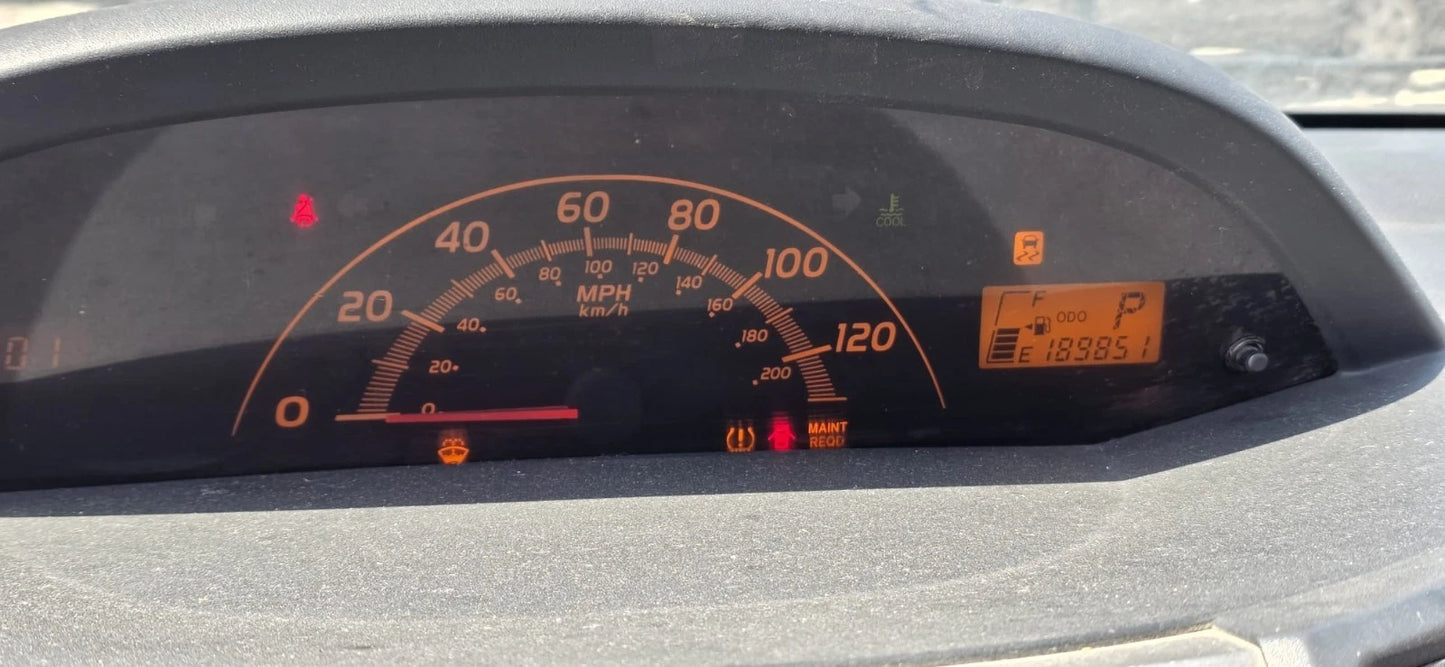 2009-2011 TOYOTA YARIS SPEEDOMETER INSTRUMENT CLUSTER 189K MILES 83800-52L30 OEM