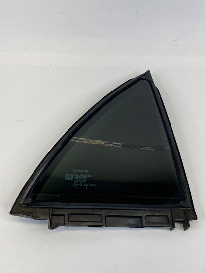 2009-2013 Toyota Corolla Rear Right Door Quarter Vent Window Glass 68188-02120