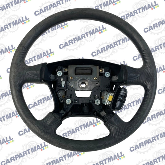2002 03 04 05 2006 HONDA CR-V CRV STEERING WHEEL W/ CRUISE CONTROL SWITCH BLACK