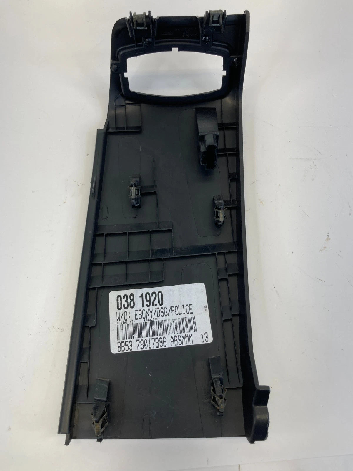 16-19 FORD EXPLORER INTERCEPTOR UTILITY DASH SWITCH BEZEL TRIM BB53-78017B96-A