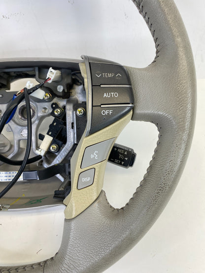 2011 2012 Toyota Avalon Left Side Steering Wheel W/ Cruise & Radio Control OEM