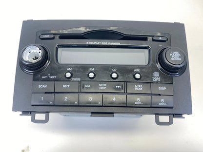 2007-2009 HONDA CR-V AM FM RADIO 6 DISC CD CHANGER PLAYER OEM 39100-SWA-A003