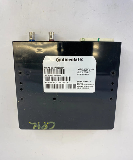 11-15 HYUNDAI SONATA HYBRID TELEMATICS COMMUNICATION CONTROL MODULE 96510-4R000