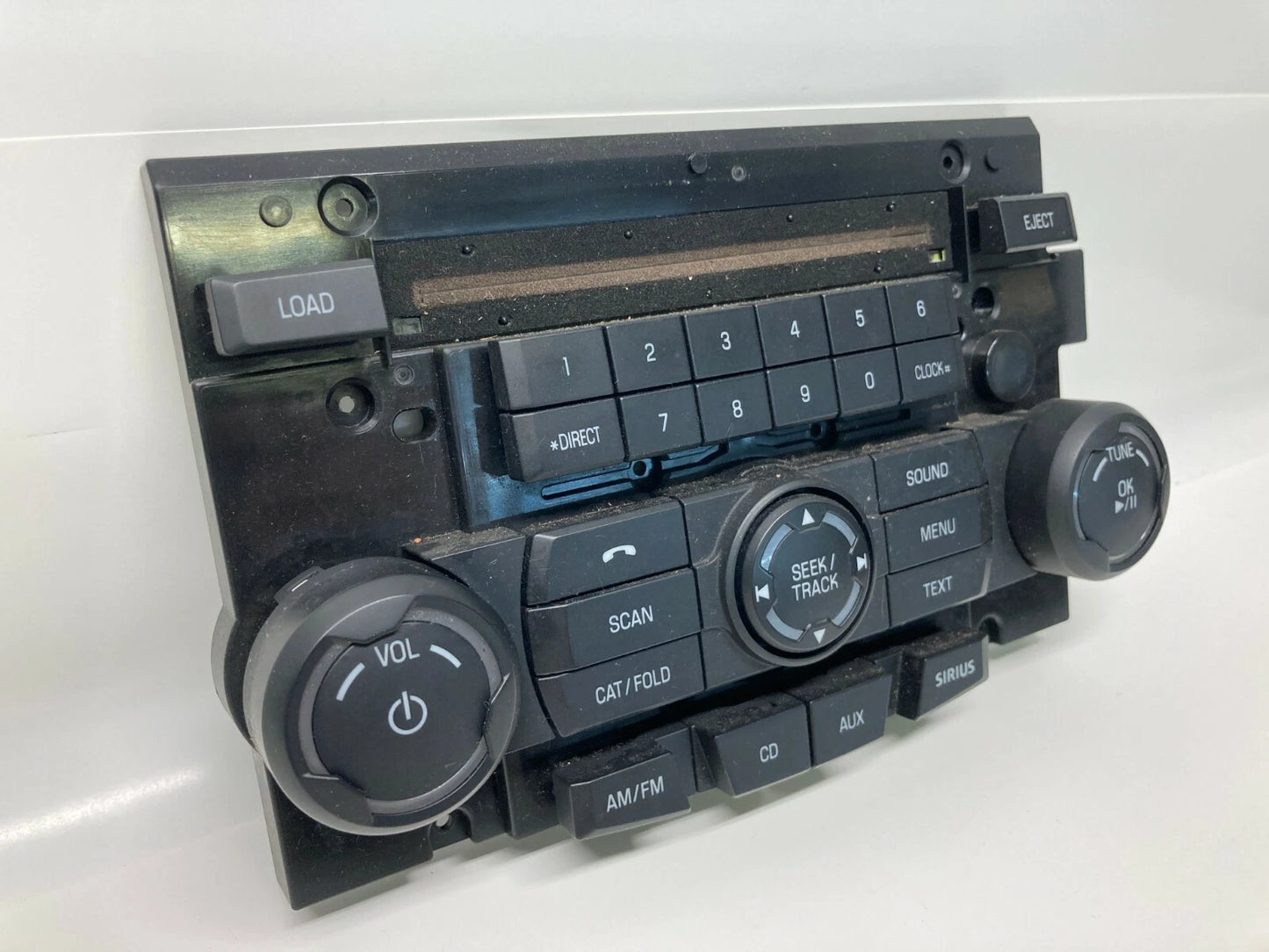 2009-2011 FORD FOCUS AUDIO RADIO CONTROL PANEL FACE PLATE 9S4T-18A802-AA OEM