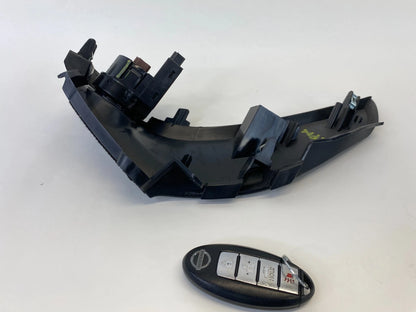 2013-2019 NISSAN SENTRA IGNITION START STOP SWITCH BEZEL KEY FOB OEM 68414-3SG1A