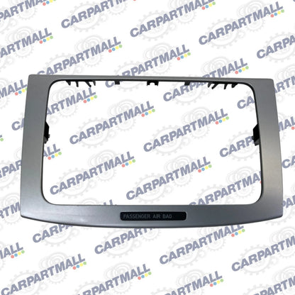 2009-2011 VOLKSWAGEN CC CENTER DASH RADIO PANEL COVER TRIM BEZEL 3C0-858-069 OEM