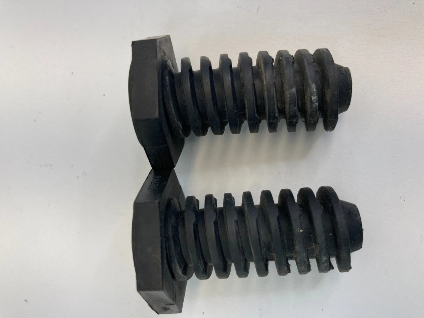 2008-2016 DODGE GRAND CARAVAN HOOD BUMPER ADJUSTMENT RUBBER CUSHION PAIR SET OEM