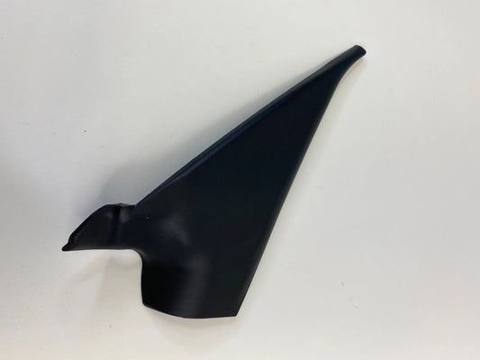 06-13 AUDI A3 FRONT RIGHT SIDE INTERIOR DOOR CORNER COVER TRIM 8P4-858-706A OEM