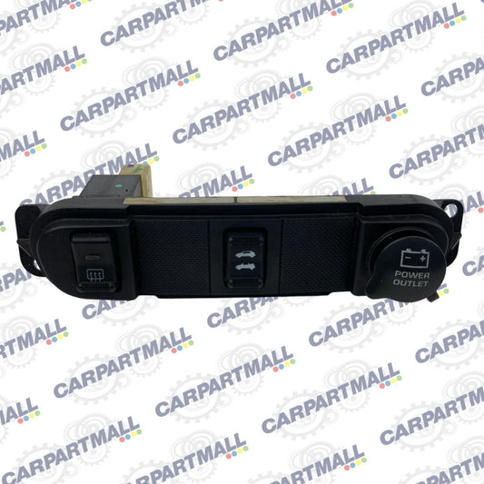 01-05 Chrysler PT Cruiser Dash Defroster Switch & Power Outlet w/ Bezel 4671670A