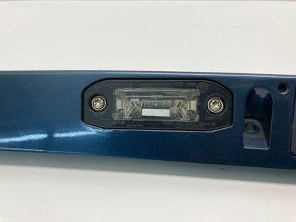 04-07 VOLVO S40 TRUNK LID LICENSE PLATE HANDLE BEZEL TRIM MOLDING 30699681 BLUE