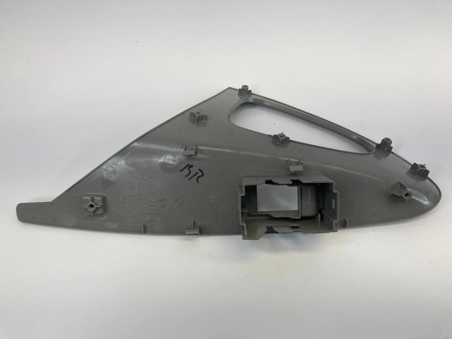 10 11 TOYOTA CAMRY REAR RIGHT SIDE DOOR WINDOW SWITCH BEZEL TRIM 74271-06120 OEM