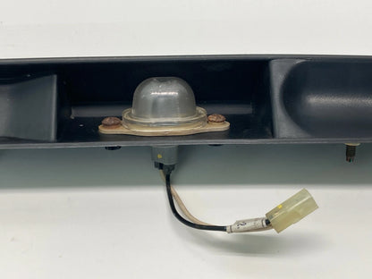 2000 DAEWOO LANOS REAR TRUNK DECK LID HANDLE BEZEL LICENSE PLATE TRIM 96255815