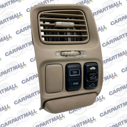 98-02 HONDA ACCORD LEFT DRIVER SIDE DASH A/C AIR VENT W/ SUNROOF CRUISE SWITCH