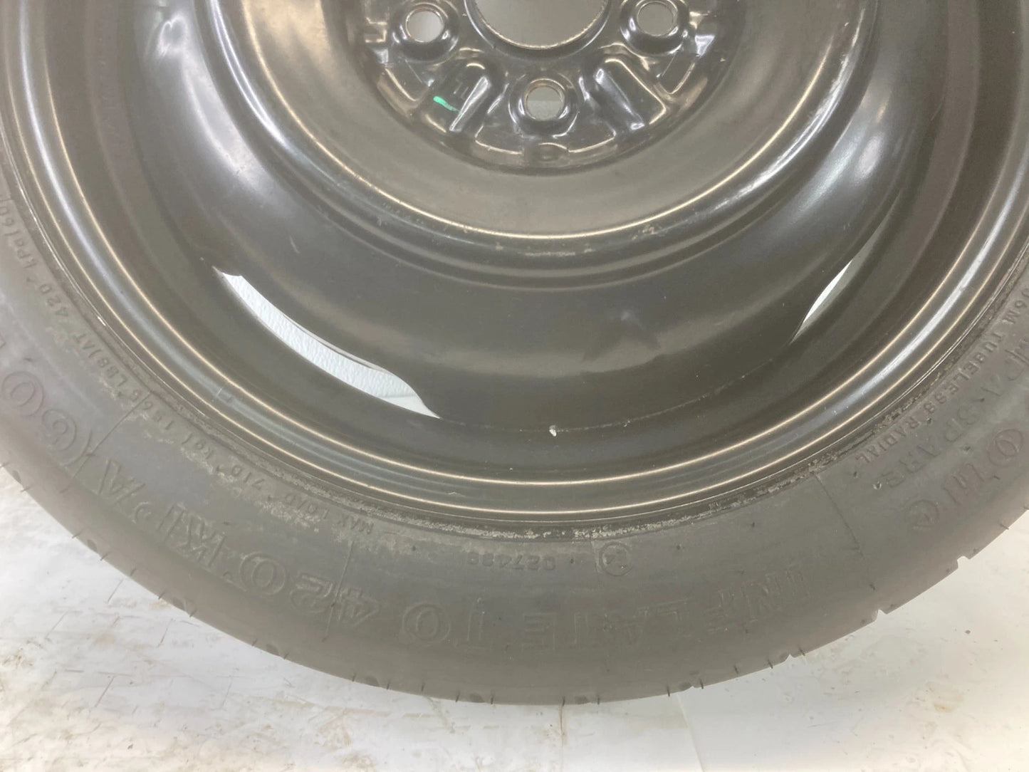 2003-2019 TOYOTA COROLLA TRUNK EMERGENCY SPARE WHEEL RIM TIRE T125/70R16 96M