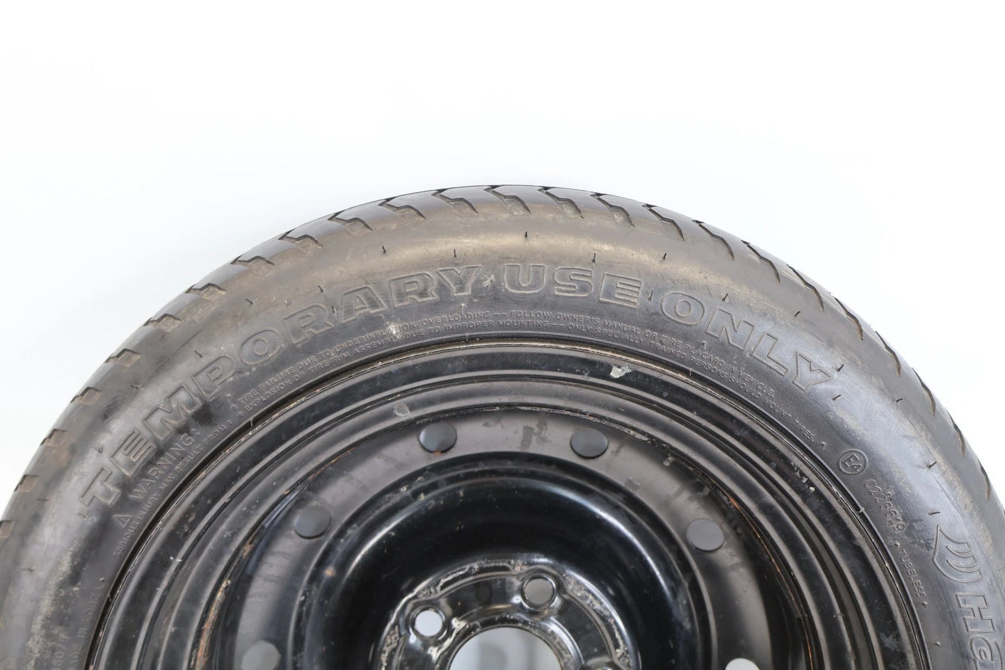 2010-2013 KIA SOUL SPARE TIRE COMPACT DONUT WHEEL T125/80D15 95M OEM