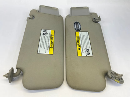 2010-2013 KIA FORTE FRONT LEFT AND RIGHT SUNVISOR SHADE MIRROR PAIR SET OEM