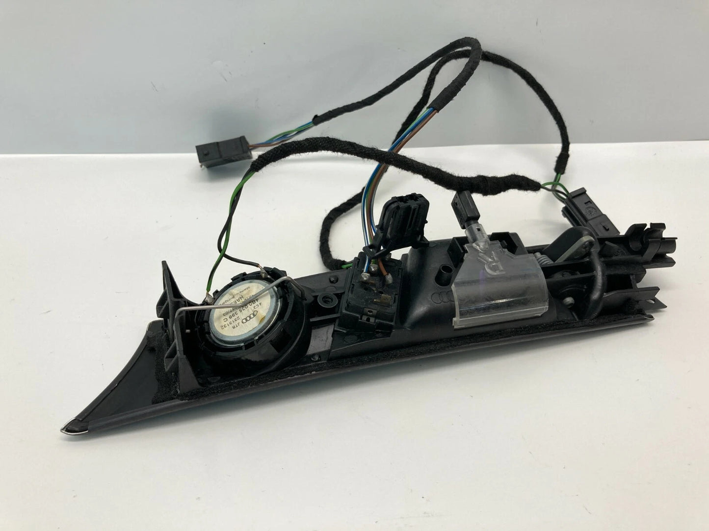 2002-2004 AUDI A6 FRONT RIGHT PASSENGER SIDE INSIDE INNER DOOR HANDLE W SPEAKER