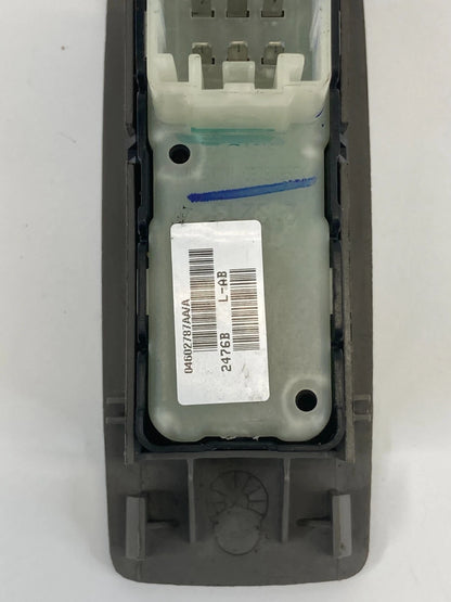2007 07 JEEP COMMANDER REAR LEFT SIDE DOOR WINDOW SWITCH 04602787AA OEM