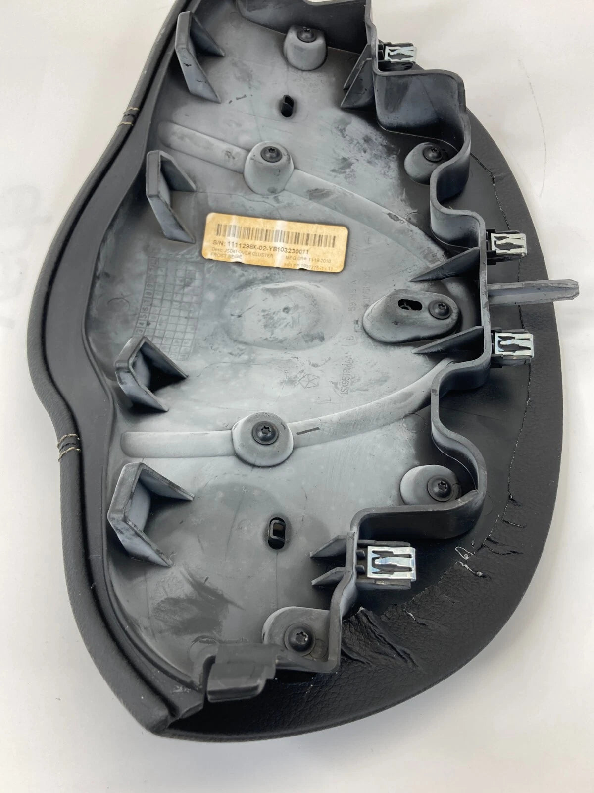 2011-2014 DODGE AVENGER DASH UPPER INSTRUMENT CLUSTER COVER BEZEL TRIM PANEL OEM