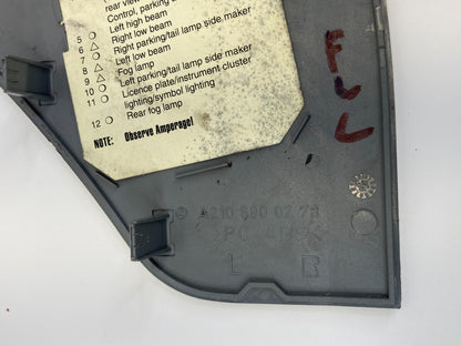 1998-2002 Mercedes-Benz E430 Dash Panel Left Side Cover Bezel Trim 210-680-07-78