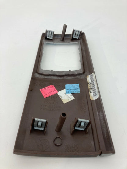 09 10 GRAND CARAVAN TOWN & COUNTRY DASH HEADLIGHT SWITCH BEZEL COVER TRIM WOOD