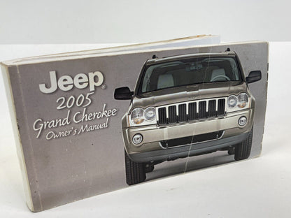 2005 05 Jeep Grand Cherokee Owner*s Owners Manual Guide Book OEM