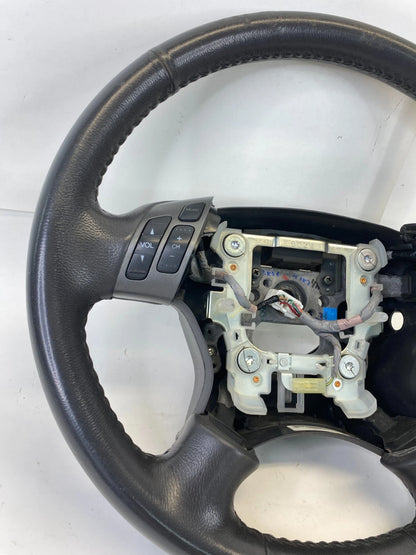 2005-2010 HONDA ODYSSEY STEERING WHEEL LEATHER BLACK W/ AUDIO CRUISE CONTROL OEM