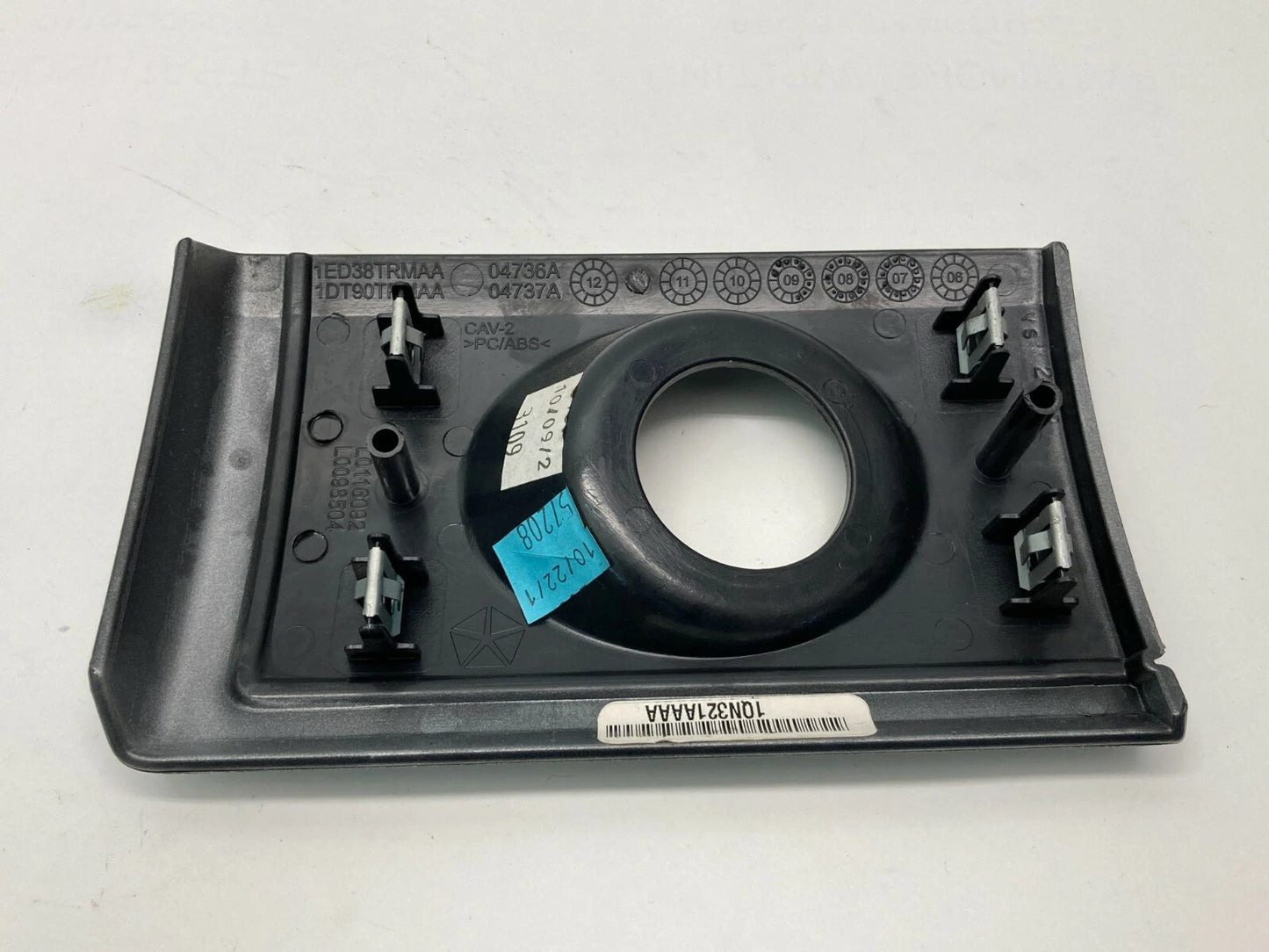 2008-2010 DODGE GRAND CARAVAN DASH IGNITION SWITCH PANEL BEZEL TRIM 1QN321AAAA
