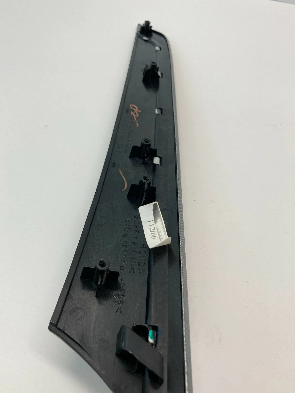 04-08 ACURA TL REAR RIGHT DOOR INNER INTERIOR PANEL TRIM MOLDING 83700SEPAA01023