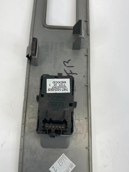 2007-2010 LINCOLN MKX FRONT RIGHT DOOR WINDOW SWITCH W/ BEZEL 7A13-7814B362A OEM