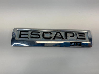 08-12 FORD ESCAPE XLT REAR TRUNK HATCH LID EMBLEM BADGE LOGO 8L84-7843156-AA
