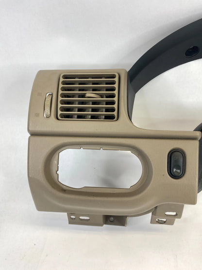 2002-2005 FORD EXPLORER MOUNTAINEER DASH SPEEDOMETER CLUSTER BEZEL TRIM OEM