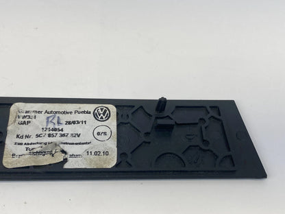 2011-2018 VOLKSWAGEN JETTA FRONT CENTER CONSOLE ASHTRAY LID COVER TRIM 5C7857367