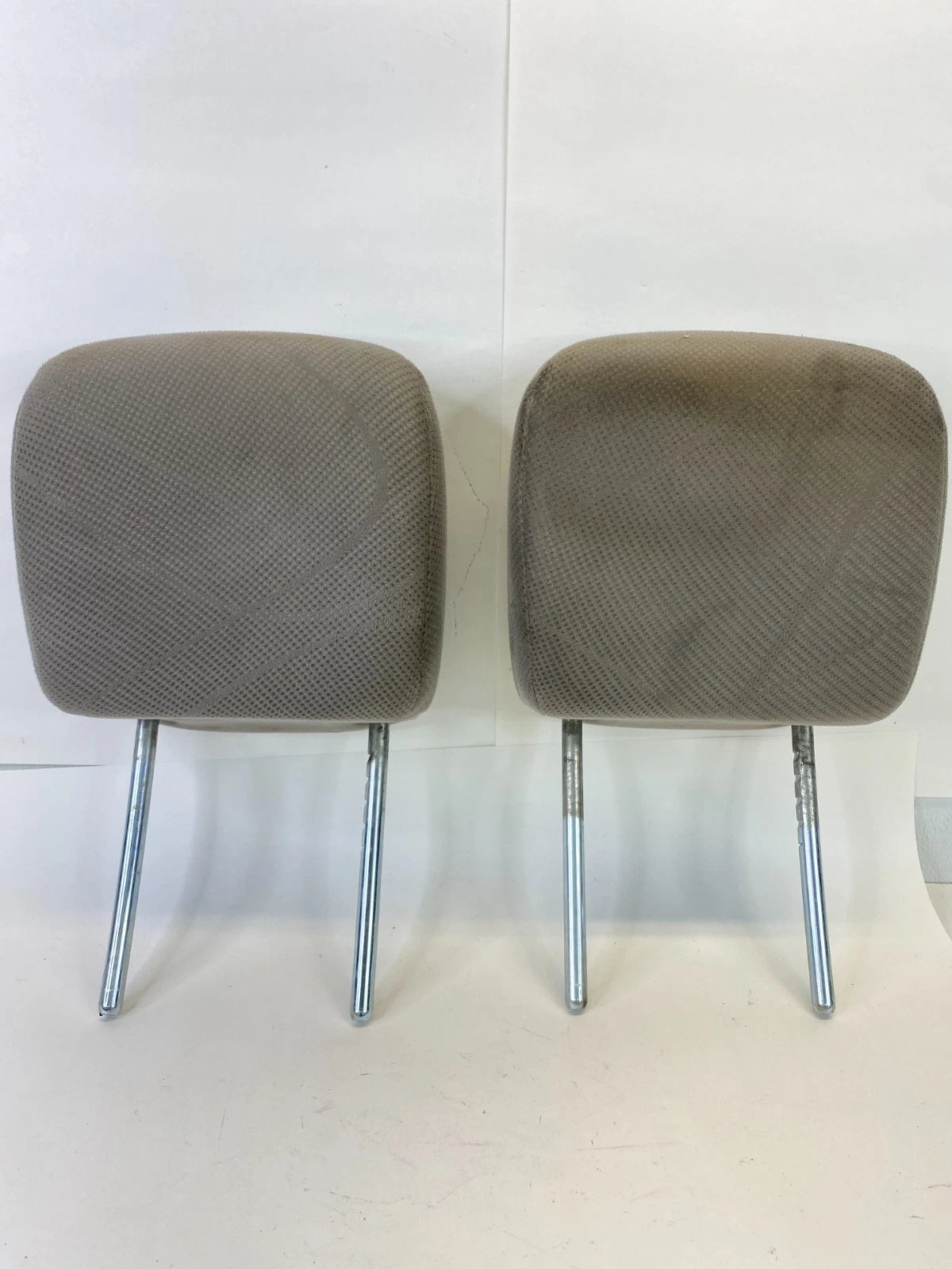 2012-2015 HONDA CIVIC SEDAN FRONT SEAT HEADREST SET OF 2 GRAY OEM