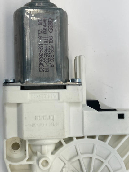 09-16 AUDI A4 QUATTRO FRONT RIGHT SIDE POWER DOOR WINDOW MOTOR 8K0959802A OEM