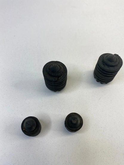 2004-2010 BMW X3 FRONT HOOD STOPPER ADJUSTMENT BOOT COVER RUBBER SET OF 4 OEM