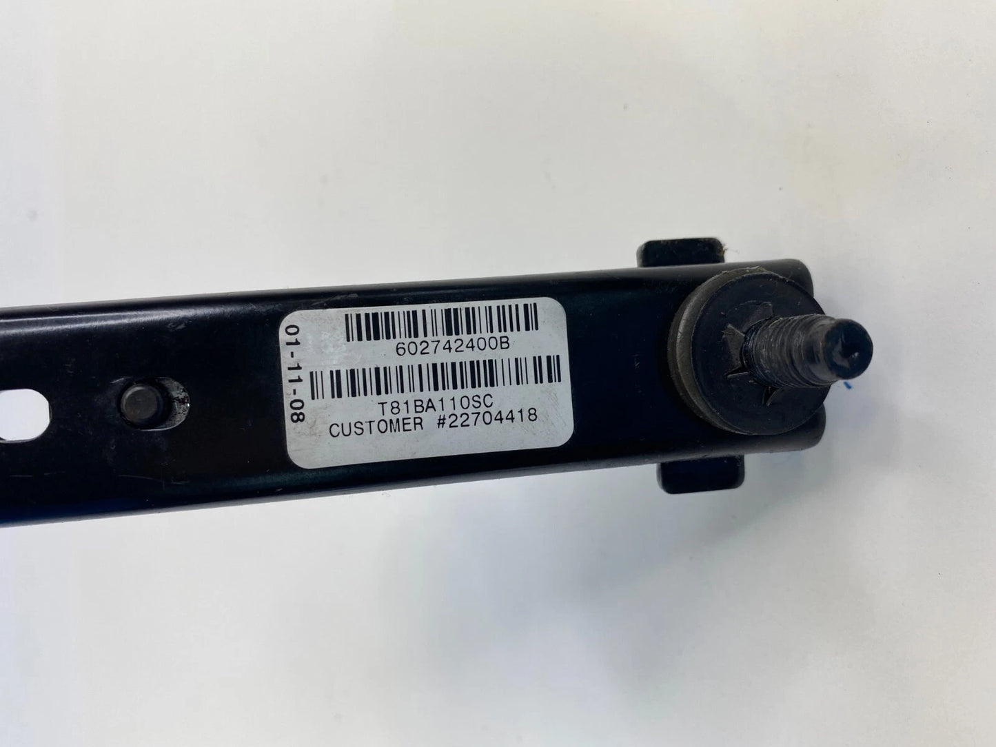 05-10 PONTIAC G6 SEDAN FRONT LEFT DRIVER SEAT BELT HEIGHT ADJUSTER 602742400B